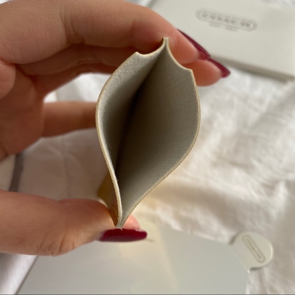 New Coach Pocket Purse Mirror with Holder Case - Picture 3 of 7